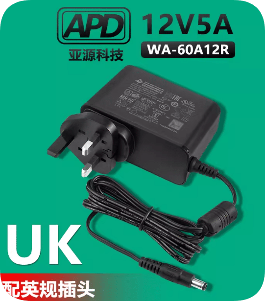 *Brand NEW*High Quality APD 12V 5A Power Adapter WA-60A12R UK Version APD WA-60A12R Power Adapter 12V 5A UK Pl *Brand NEW*High Quality APD 12V 5A Power Adapter WA-60A12R UK Version APD WA-60A12R Power Adapter 12V 5A UK Pl